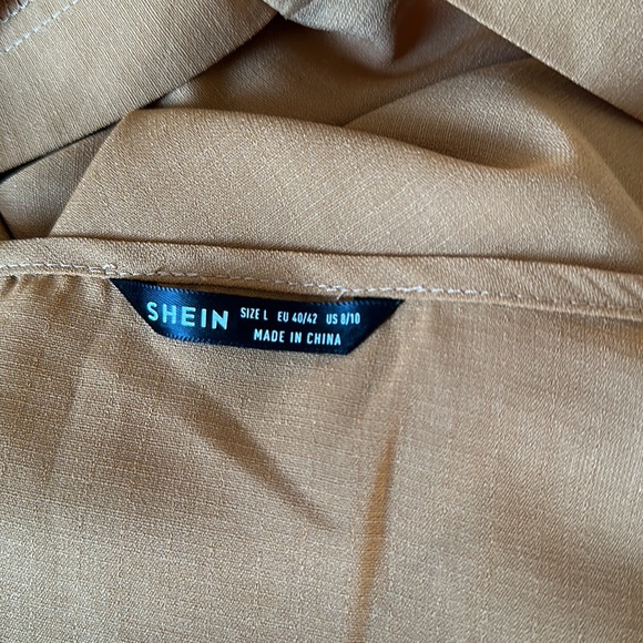 Golden Brown Blouse - Picture 5 of 5